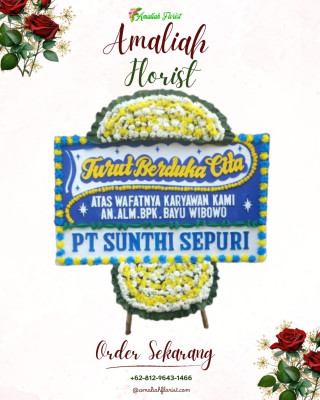 Papan Bunga Duka di Nambo