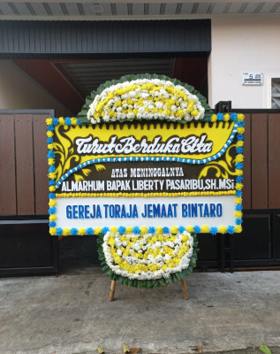 Papan Bunga Duka di Nambo
