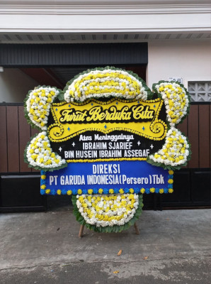Papan Bunga Duka di Nambo